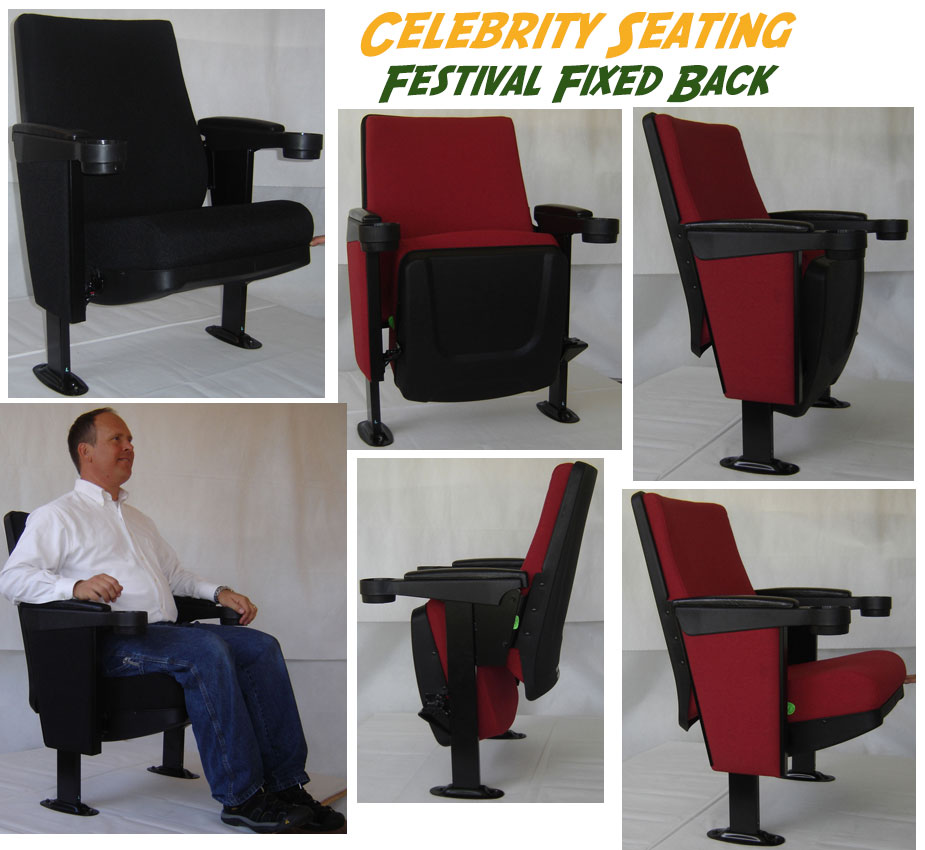 Festival Fixed back new theater seating celebrity seating 02