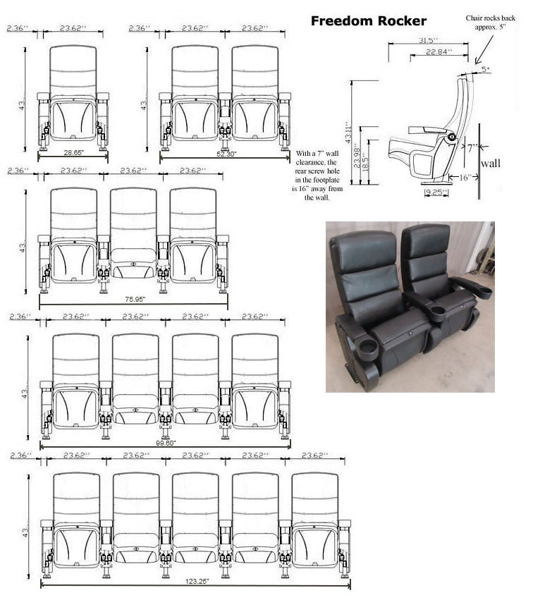 Freedom Rocker new theater seating Celebrity Seating 06
