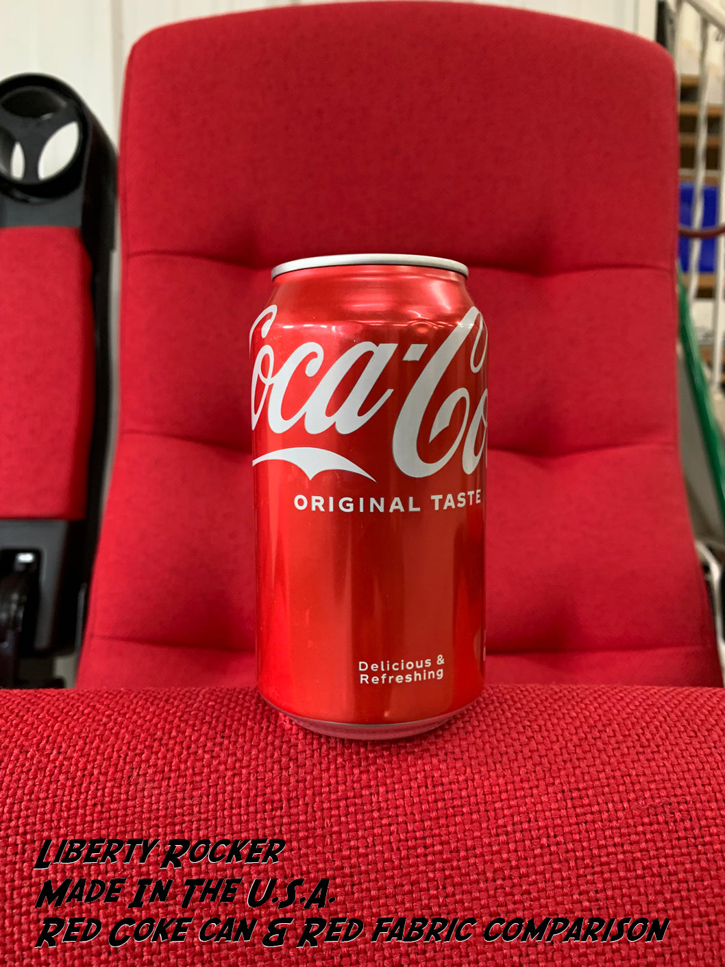 Liberty Rocker RED Coke Can new theatre seating 07