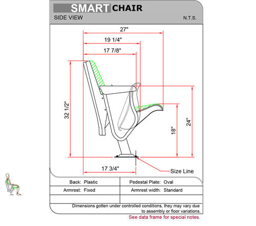 The Smart fixed back new theater seating Celebrity Seating 03