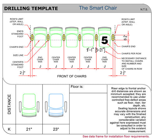 The Smart fixed back new theater seating Celebrity Seating 04