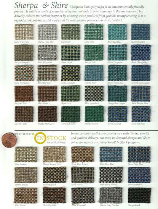 Absecon Mills theater seating fabric swatch board 01
